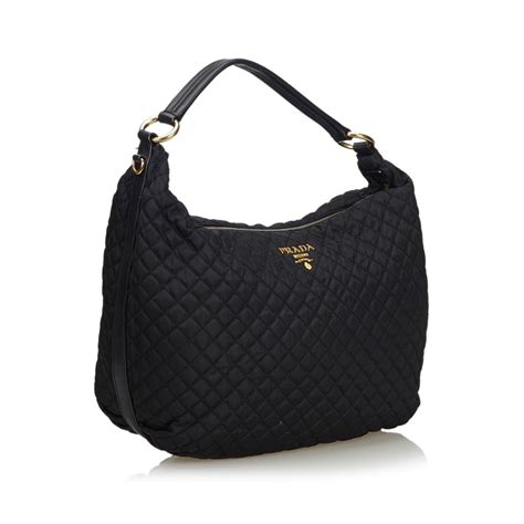 prada quilted leather handbags|vintage Prada nylon tote.